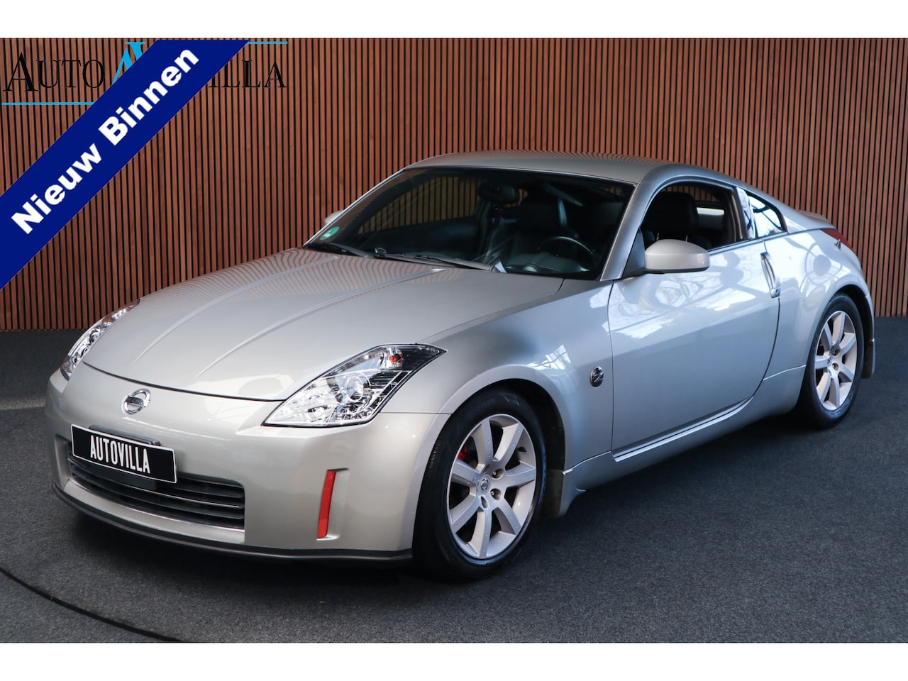 Nissan 350Z - 3.5 V6 Aut Leer Bose Climate C. Stoelverwarming Elektr. verstelbare stoelen Cruise LM velg - AutoWereld.nl
