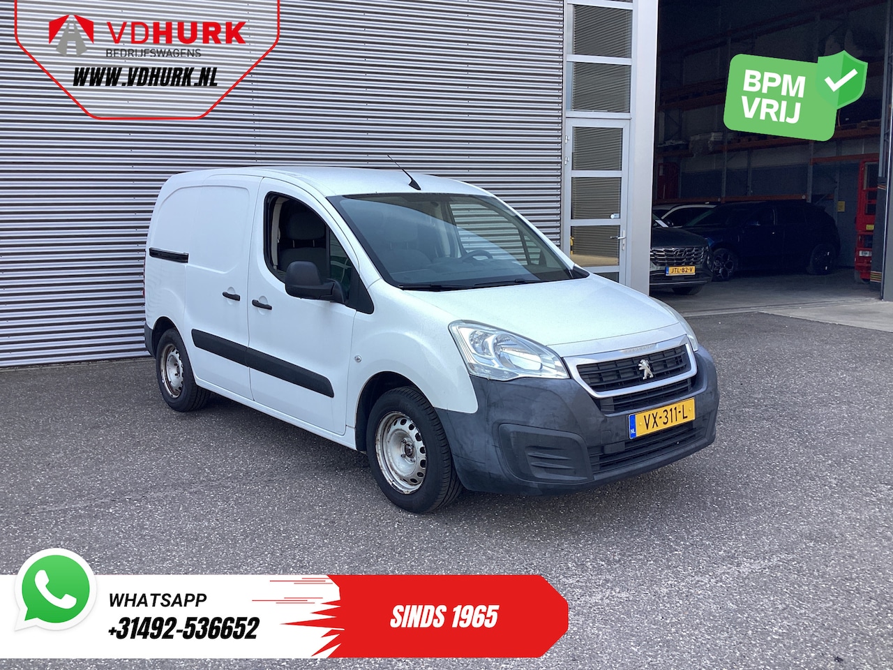 Peugeot Partner - 1.6 HDI 75 pk EXPORT APK 4-27’/ Cruise/ Navi/ Airco - AutoWereld.nl
