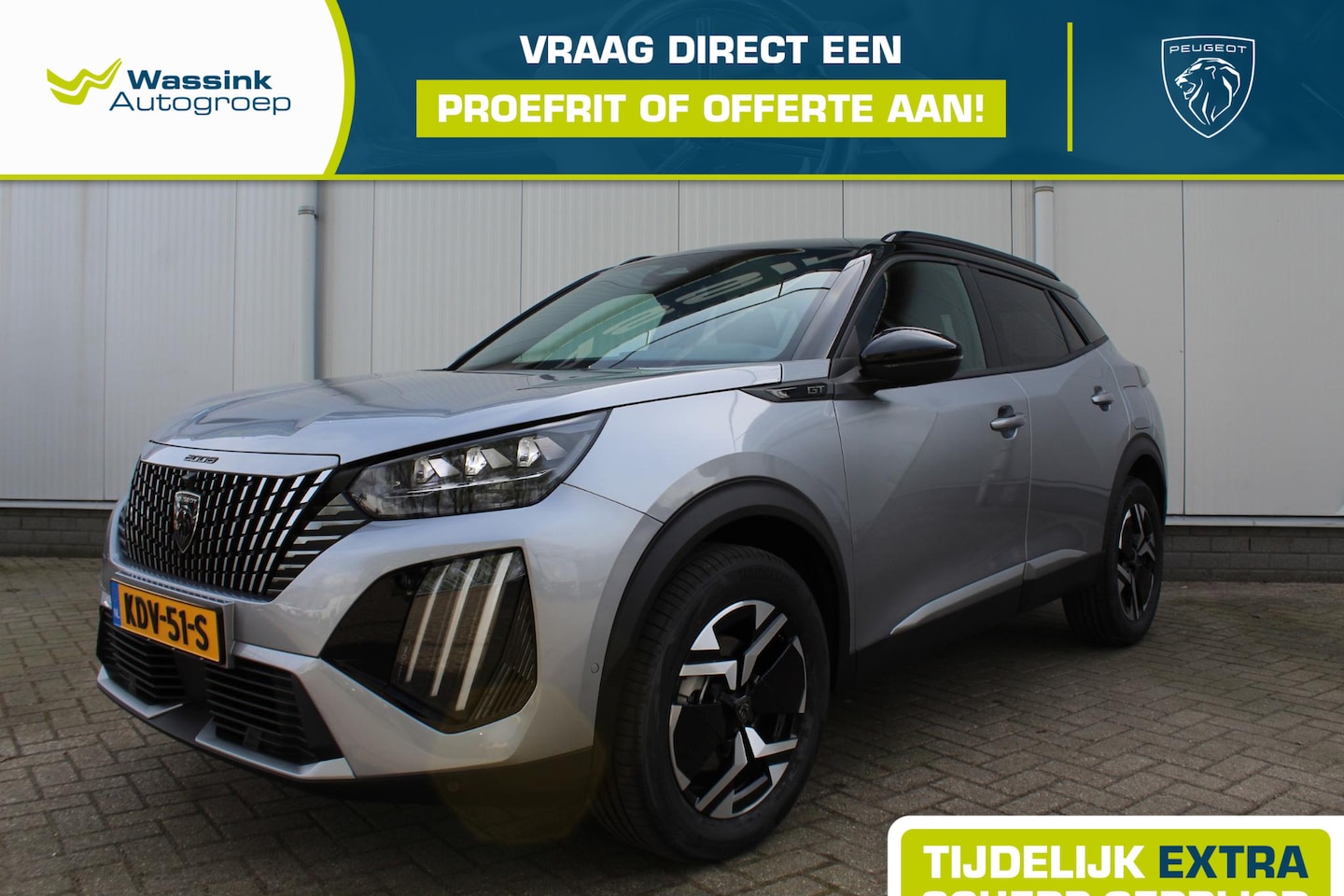 Peugeot 2008 - 1.2 Hybrid 145 GT | Navigatie | Parkeercamera | Parkeersensoren | LED | - AutoWereld.nl