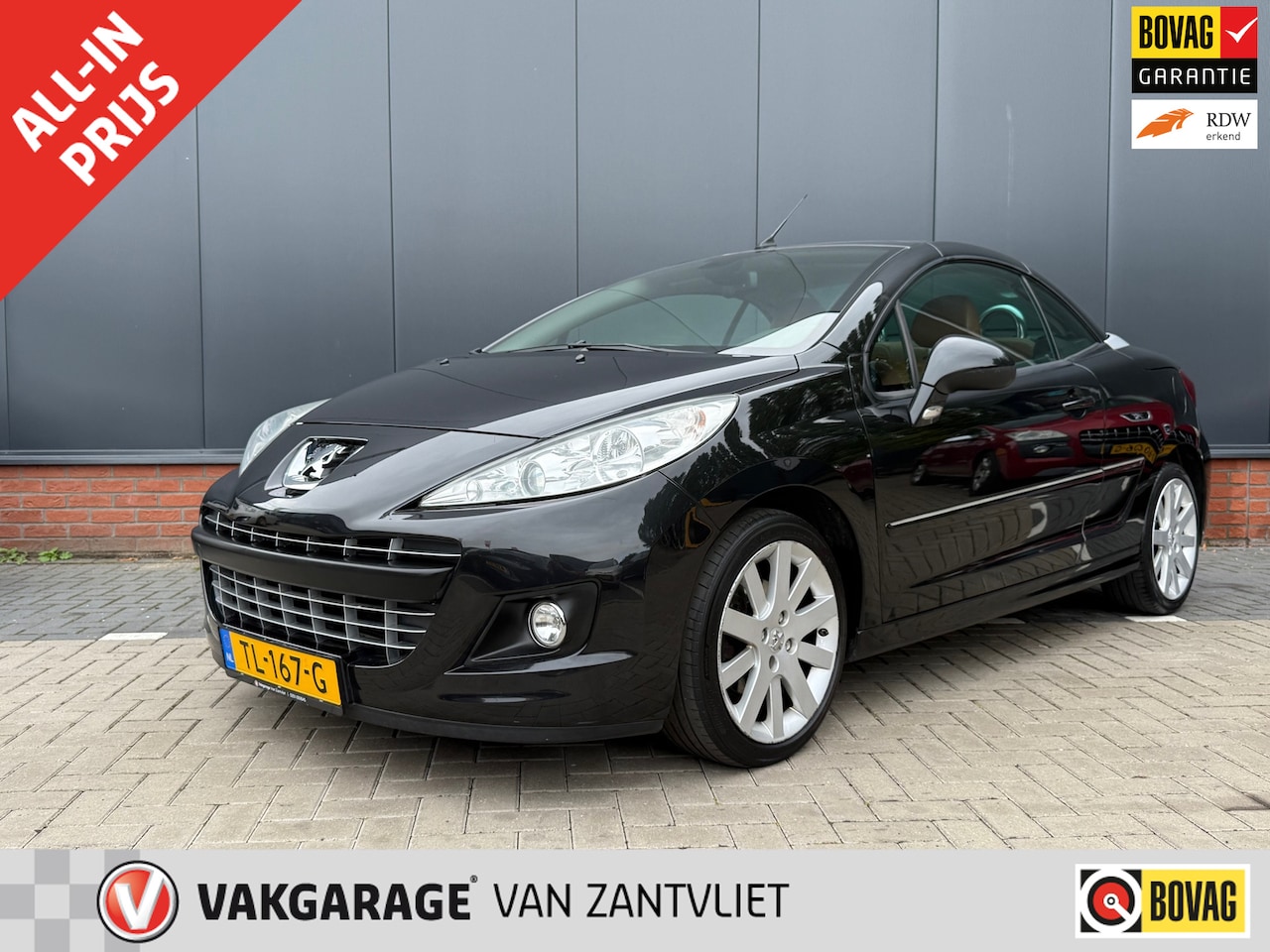 Peugeot 207 CC - 1.6 VTi Roland Garros 1.6 VTi Roland Garros (12 mnd BOVAG-garantie) - AutoWereld.nl