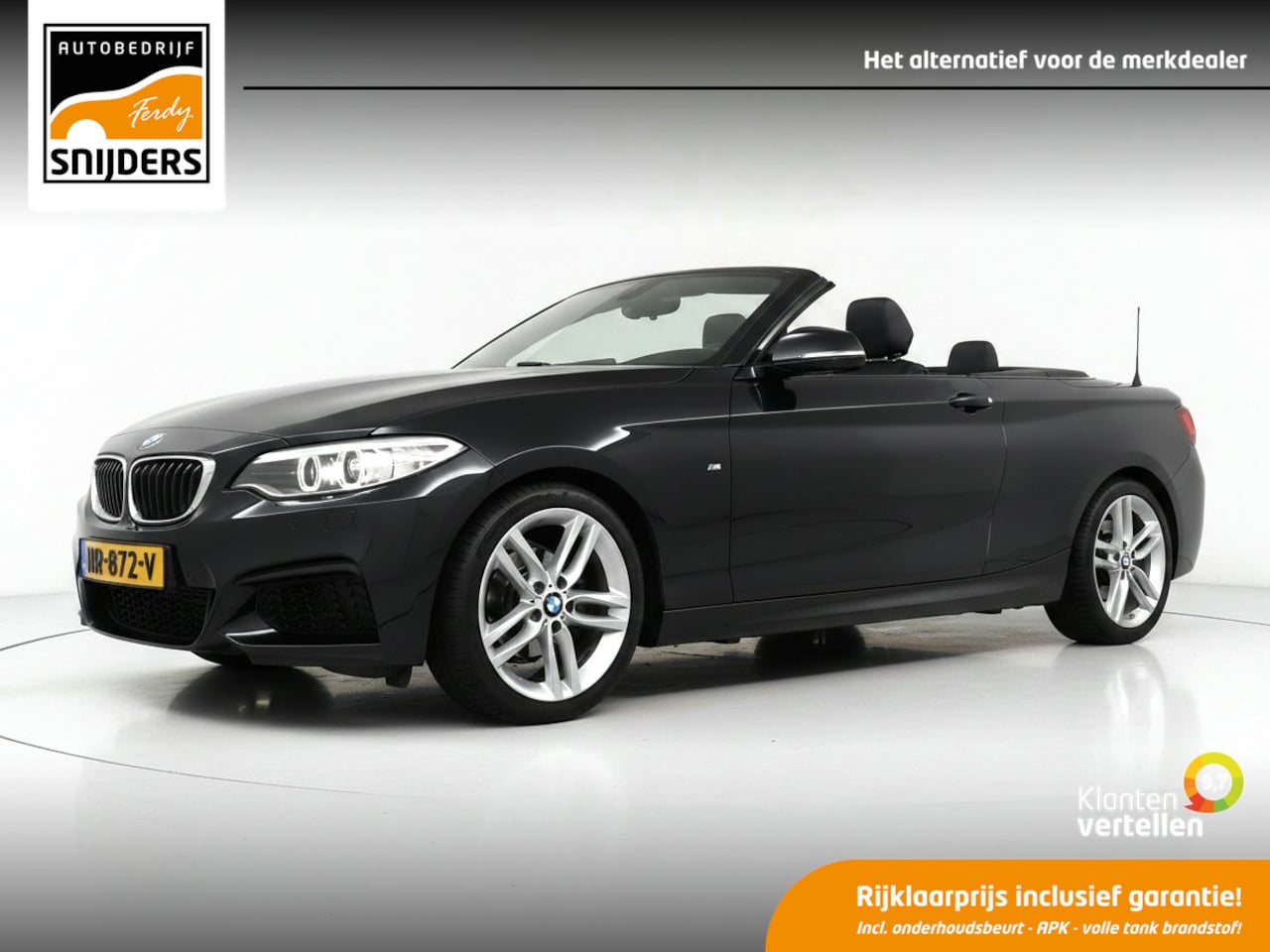 BMW 2-serie Cabrio - 218i M-Sport Centennial High Executive | Leer | Bi-Xenon | Navi | Stoelverwarming - RIJKLA - AutoWereld.nl