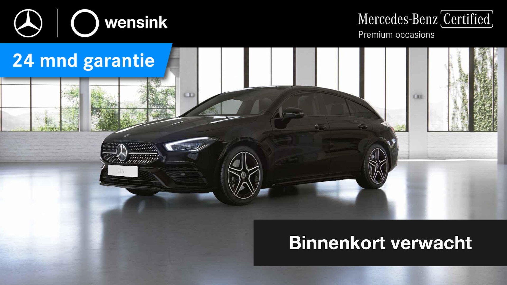 Mercedes-Benz CLA-klasse Shooting Brake - 250 e Premium AMG | Night | Rijassistentiepakket | Panoramadak | Trekhaak | 360 graden cam - AutoWereld.nl