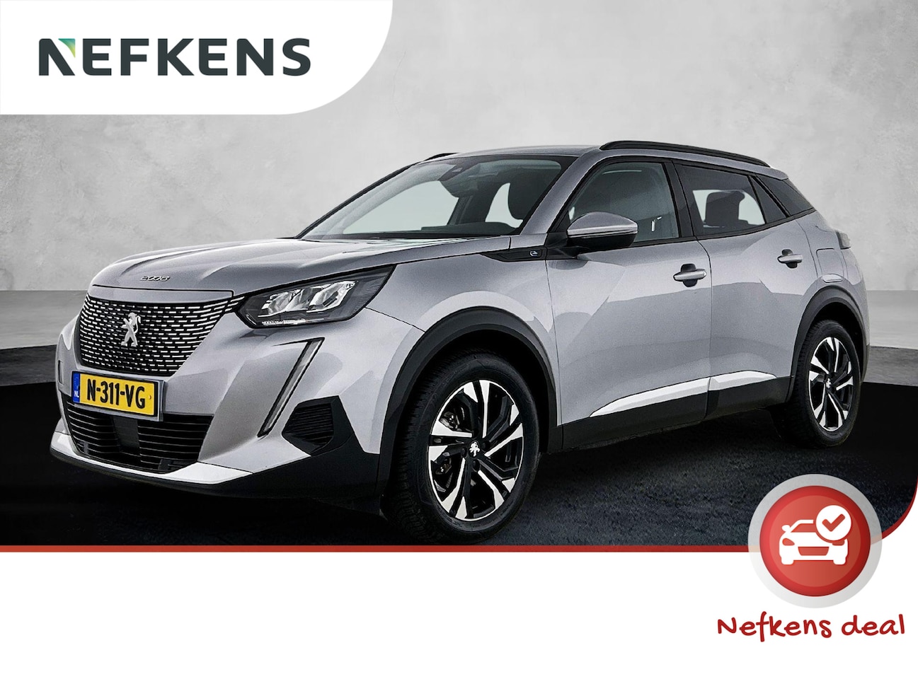 Peugeot e-2008 - EV 136pk Allure 50 kWh Automaat | Navigatie | Achteruitrijcamera | 3D Cockpit | Climate Co - AutoWereld.nl