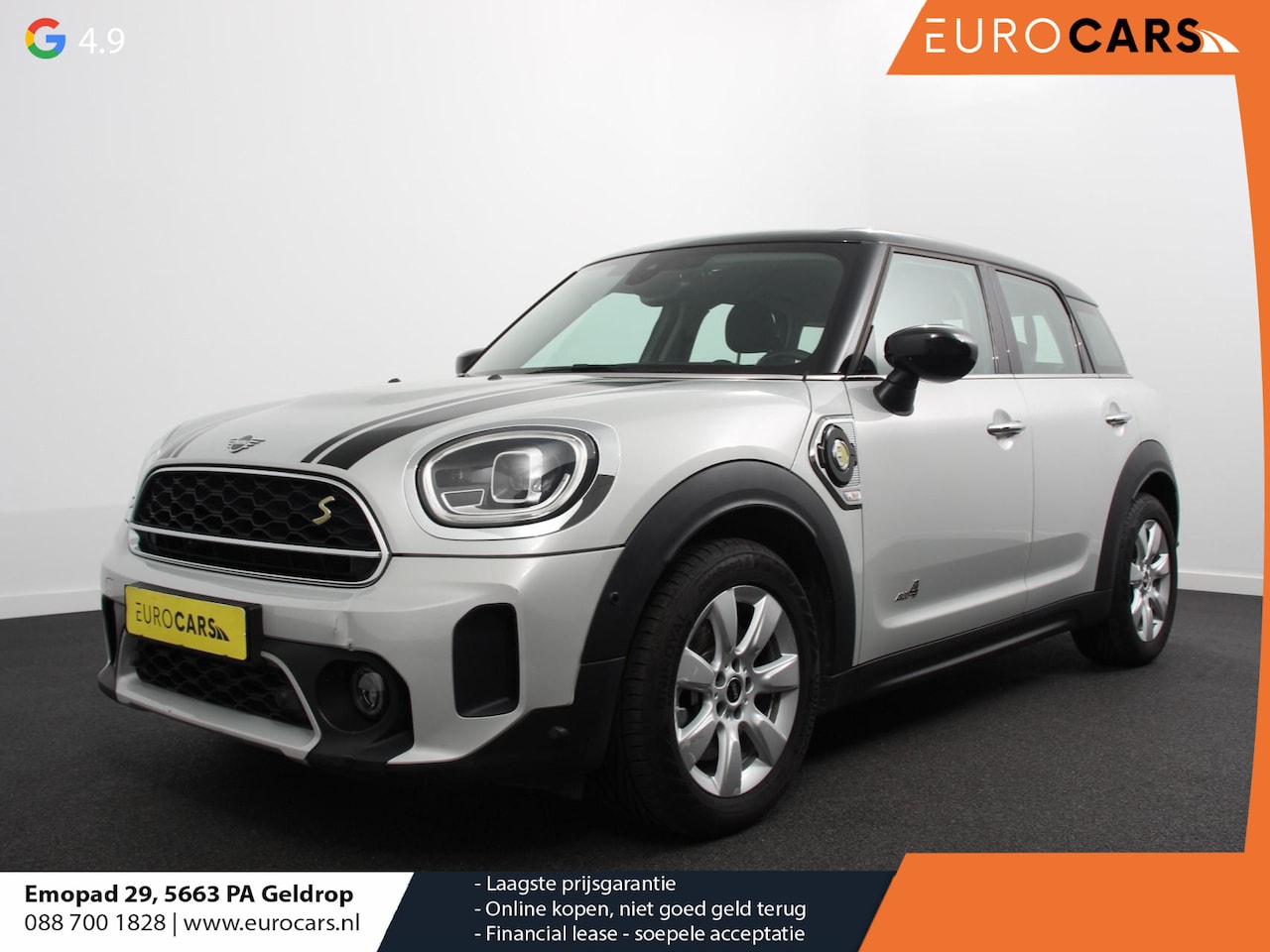 MINI Countryman - 1.5 Cooper S E ALL4 PHEV Navigatie Climate Control Lichtmetalen Velgen Led - AutoWereld.nl