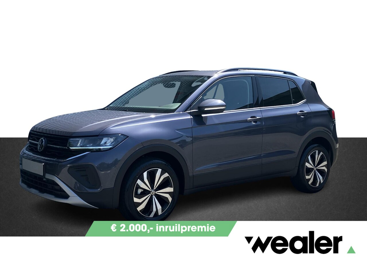 Volkswagen T-Cross - Life Edition 1.0 TSI 70 kW / 95 PK SUV 5 versn. | Parkeersensoren voor & achter | Stoelver - AutoWereld.nl