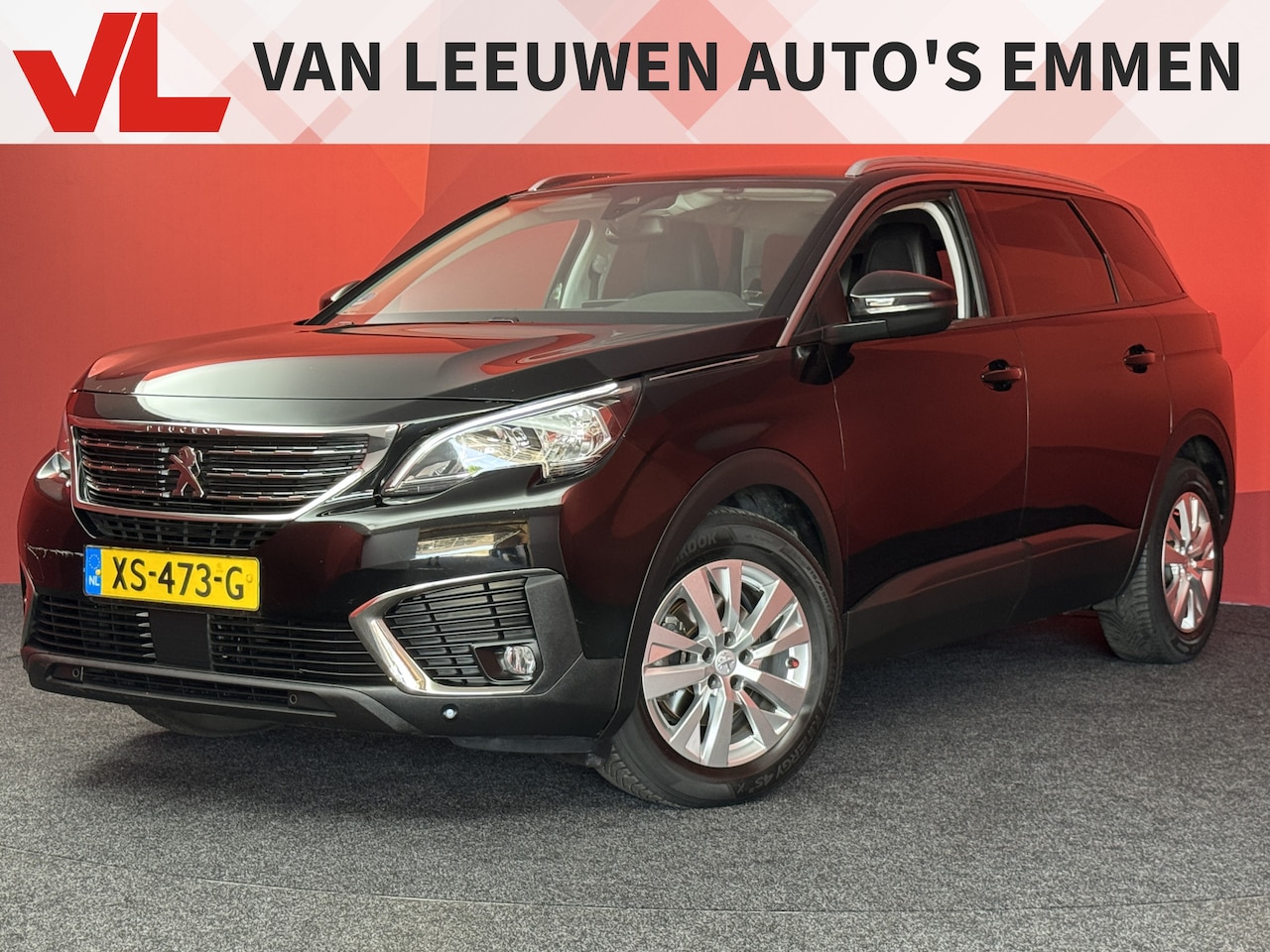 Peugeot 5008 - 1.2 PureTech Blue Lease Executive | Automaat | 7 Persoons | Navigatie | Leer | - AutoWereld.nl