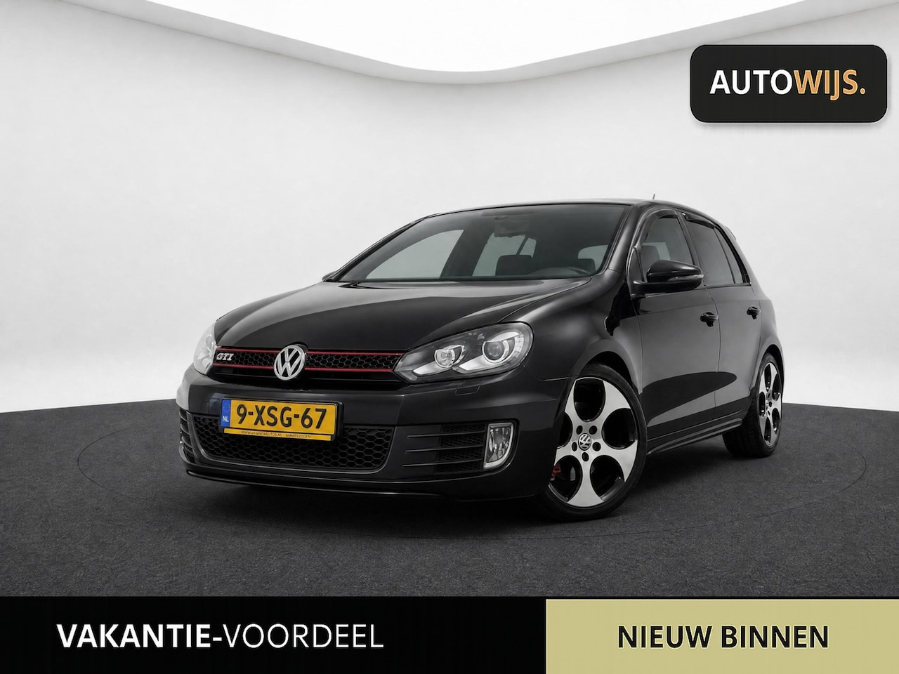 Volkswagen Golf - 2.0 GTI|LED|AUT|LM-VELG|GOED ONDERHOUDEN|LEDER| - AutoWereld.nl