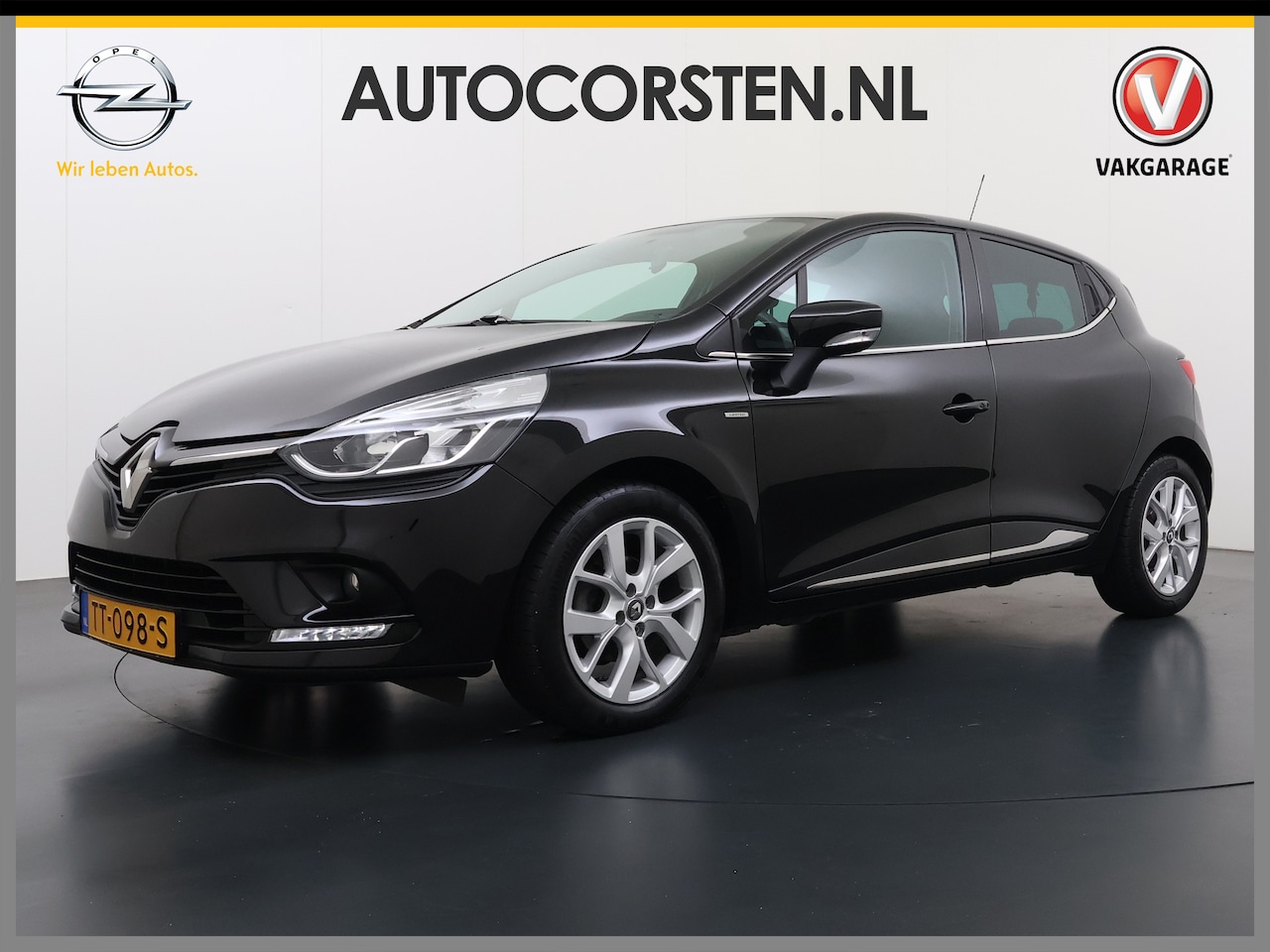 Renault Clio - 90PK 5drs Navi Airco Bluetooth Pdc Keyless Cruise Control Limited Smartphone integratie Is - AutoWereld.nl