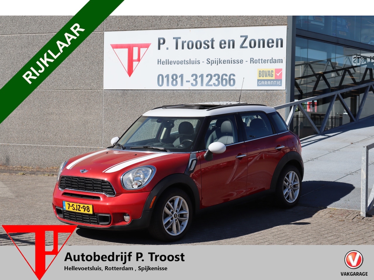 MINI Countryman - Mini 1.6 Cooper S ALL4 Chili Automaat! Panoramadak/Stoelverwarming/Climate control/Bluetoo - AutoWereld.nl