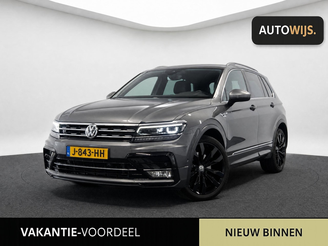 Volkswagen Tiguan - 2.0 TSI 4Motion Highline|PANO|LEDER|AUT|180PK|3x R-LINE|DIGIDASH - AutoWereld.nl