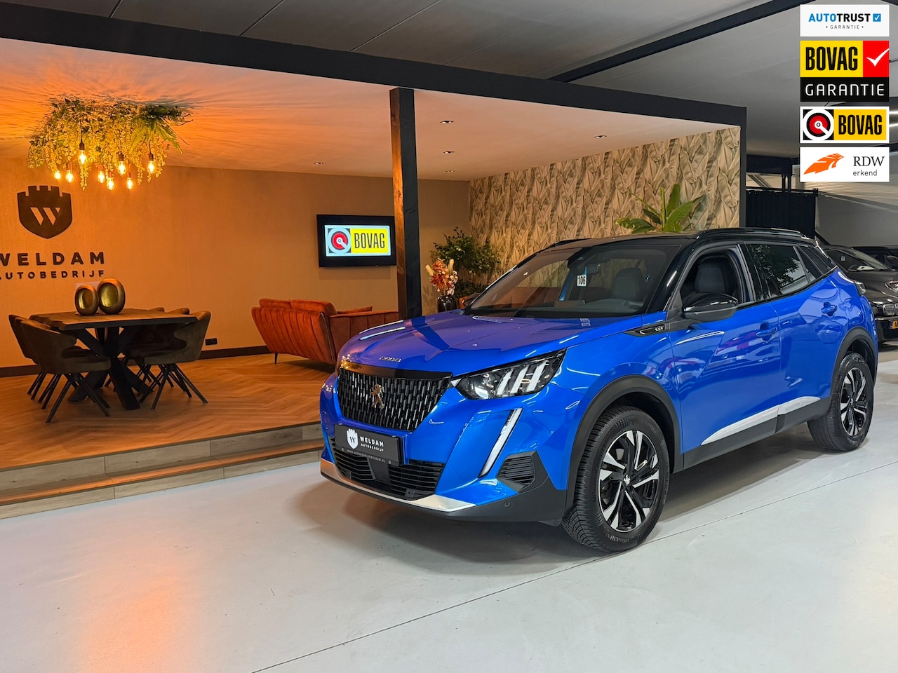 Peugeot 2008 - 1.2 GT Line|Automaat|Premium kleur|131PK Sport|360° Camera|Sfeerverlichting|Navi|CarPlay|L - AutoWereld.nl