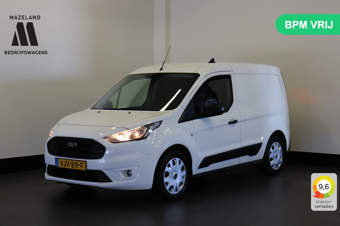 Ford Transit Connect - 1.5 EcoBlue 100PK EURO 6 - Airco - Navi - Cruise - €9.900,- Excl. - AutoWereld.nl