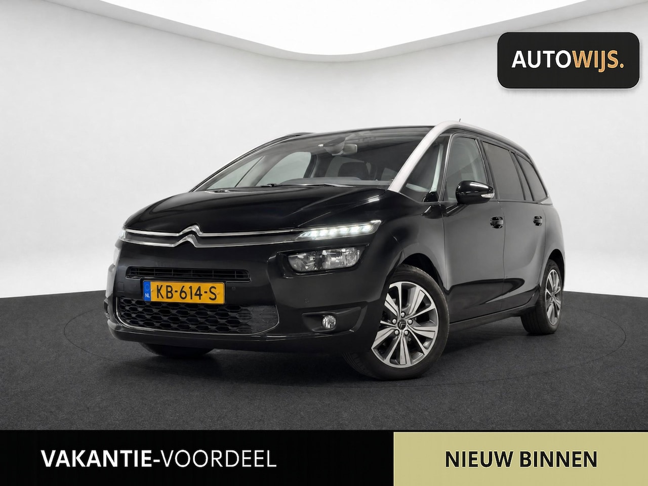 Citroën Grand C4 Picasso - 1.6 BlueHDi Business|AUT|NL AUTO|7-PERS|CAMERA|TREKHAAK|GOED ONDERHOUDEN - AutoWereld.nl