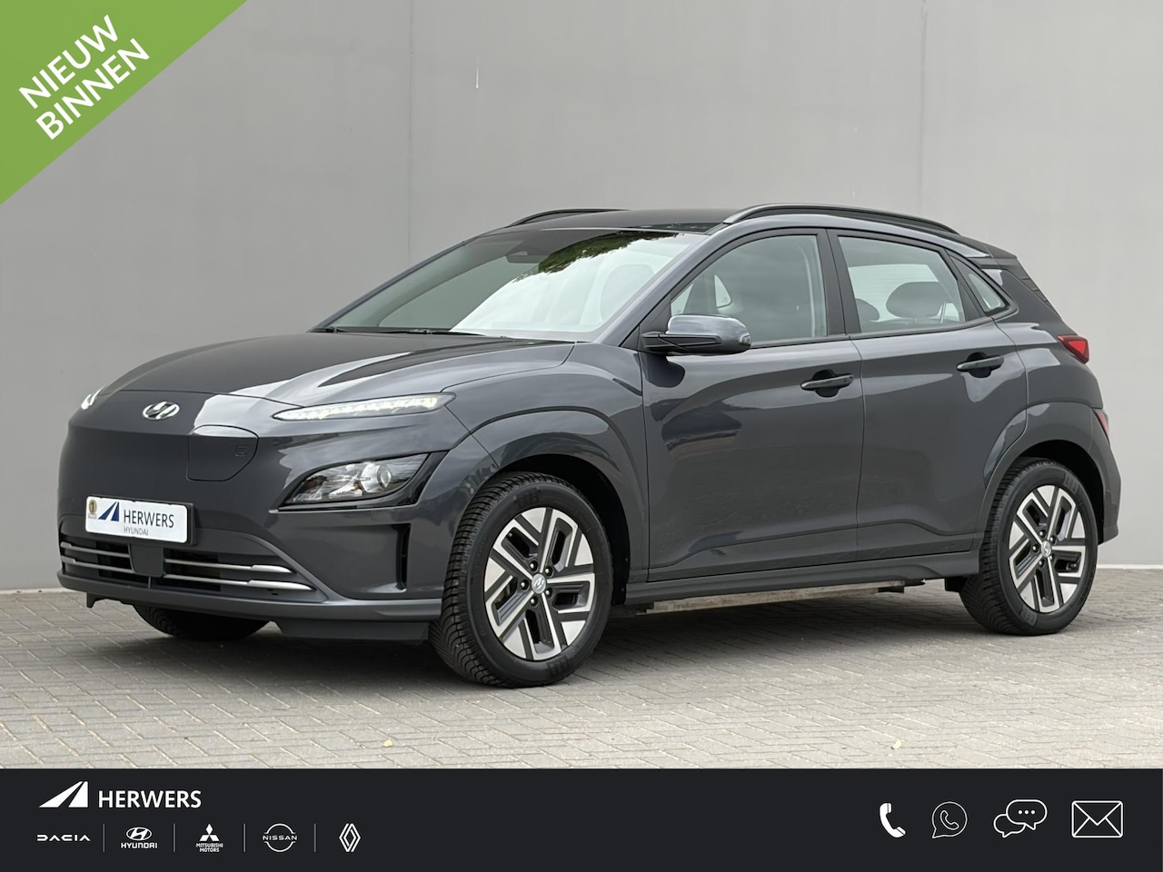Hyundai Kona Electric - EV Fashion 39 kWh / 3 fase laden / SOH 100% / Fabrieksgarantie accu t/m 05-2030 / Dealer O - AutoWereld.nl