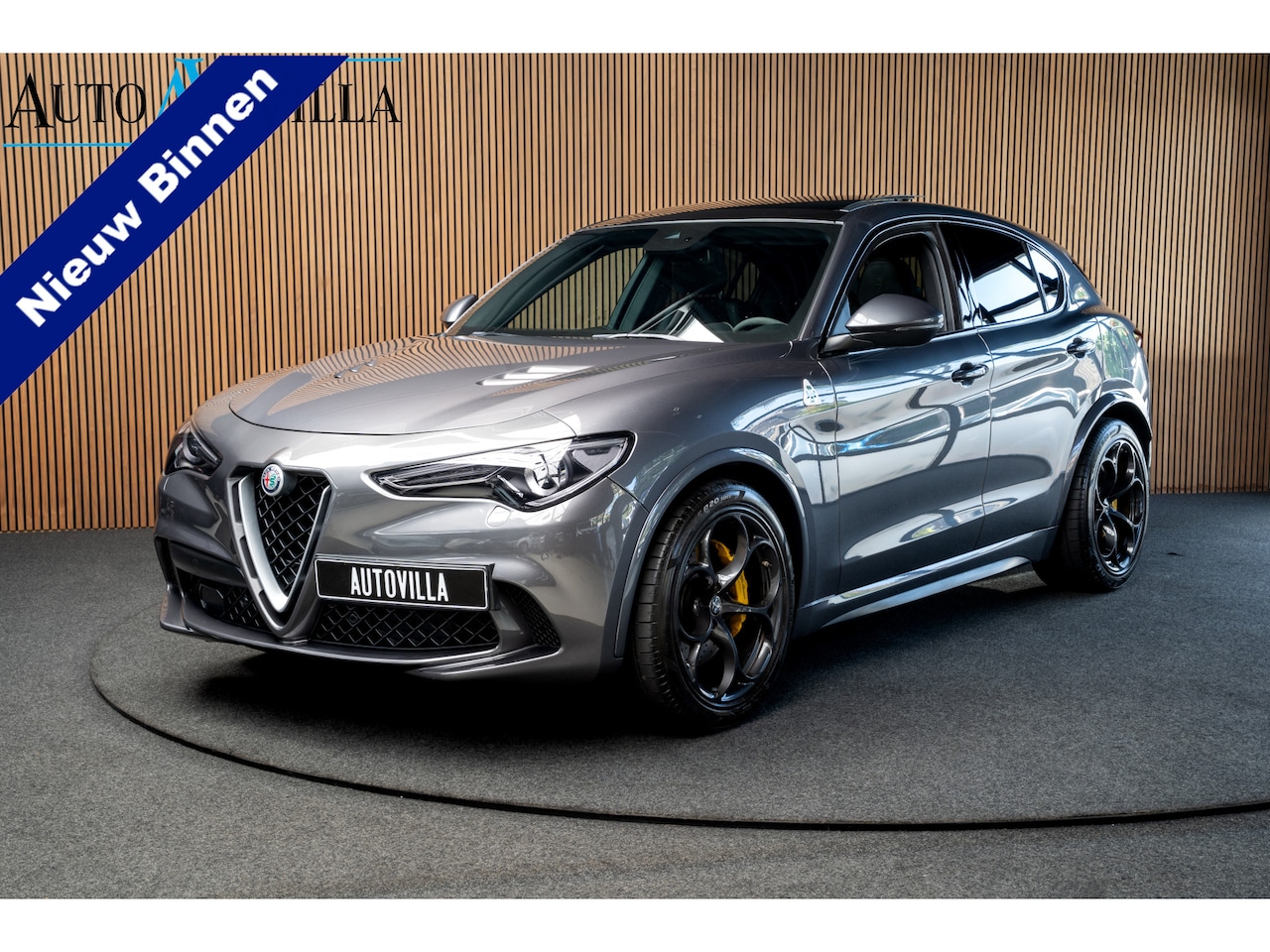 Alfa Romeo Stelvio - 2.9 V6 AWD Quadrifoglio Seat Pack Harman Kardon Panorama Cruise Control Adaptief - AutoWereld.nl