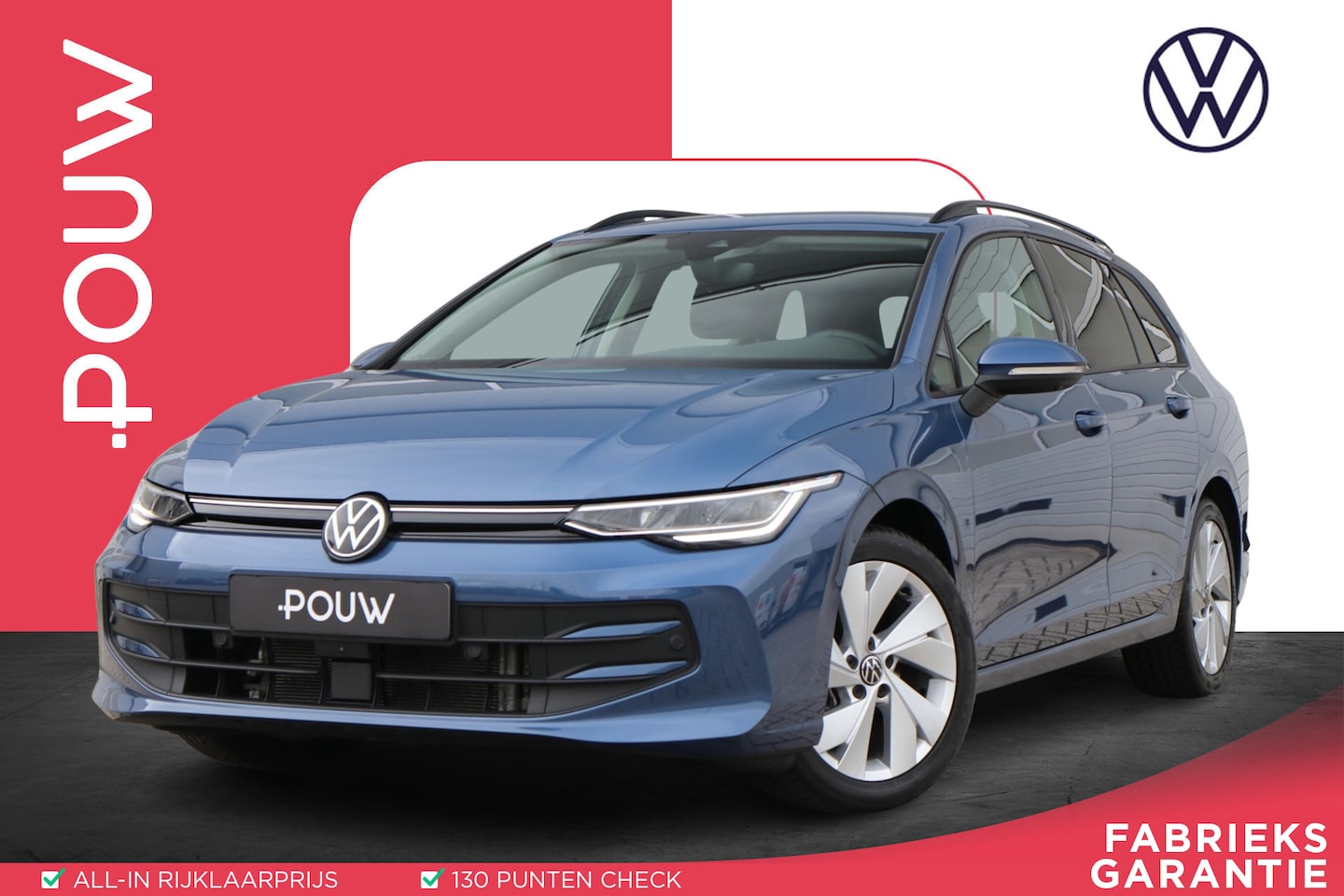 Volkswagen Golf Variant - 1.5 eTSI 150 pk Life Edition | Navigatie| Trekhaak | Achteruitrijcamera | Stoelverwarming - AutoWereld.nl