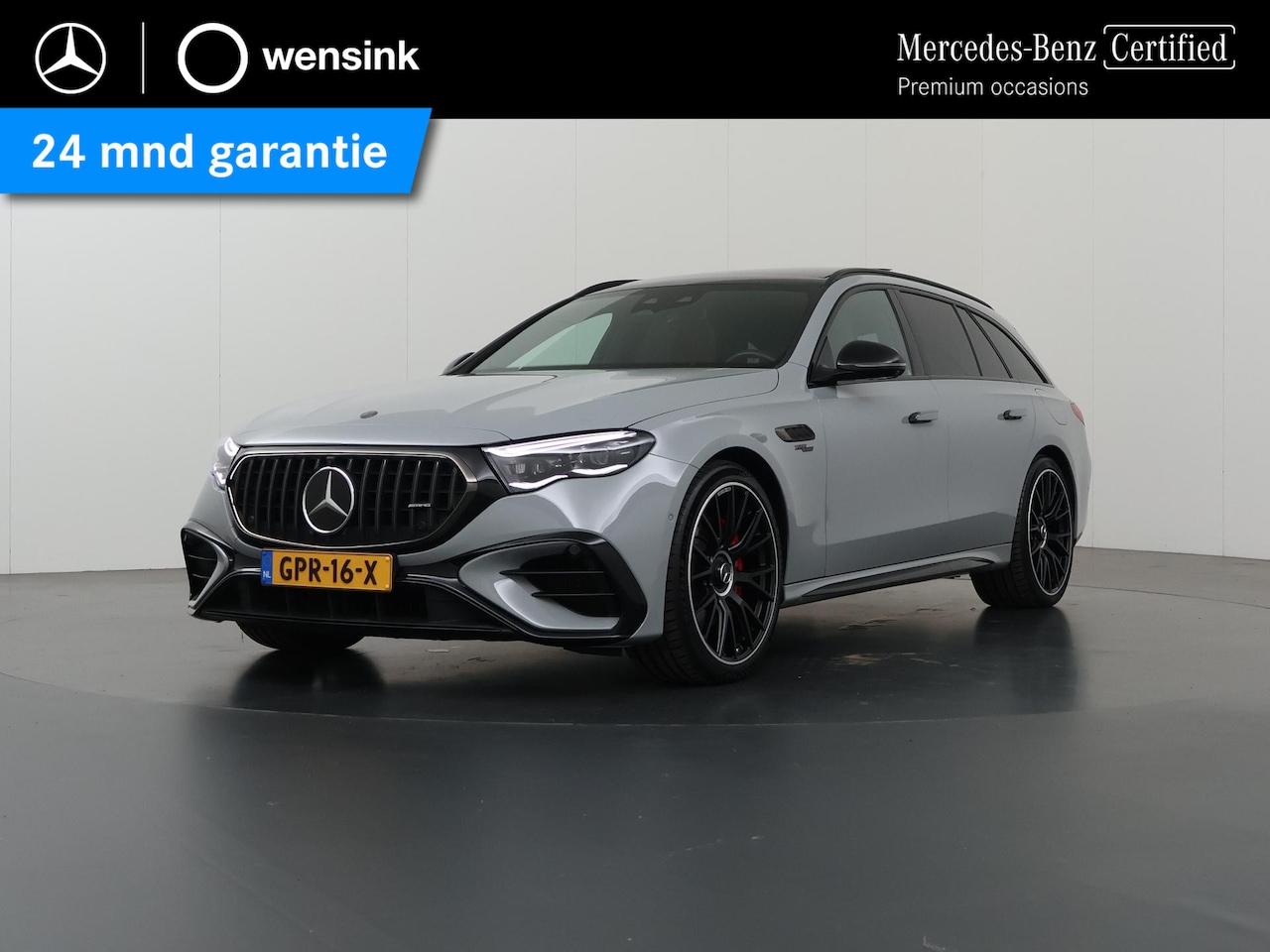 Mercedes-Benz E-klasse Estate - AMG 53 4MATIC+ Night Edition | Dynamic plus | Premium plus | Hyperscreen | Massage | Manuf - AutoWereld.nl