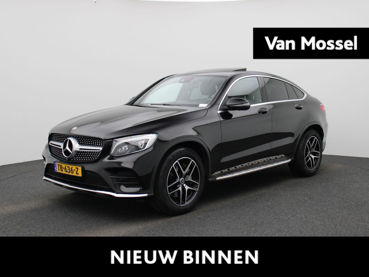 Mercedes-Benz GLC-klasse Coupé - 250 4MATIC Premium Plus | Automaat | AMG-styling | Panoramadak | Climate Control | Stoelve - AutoWereld.nl