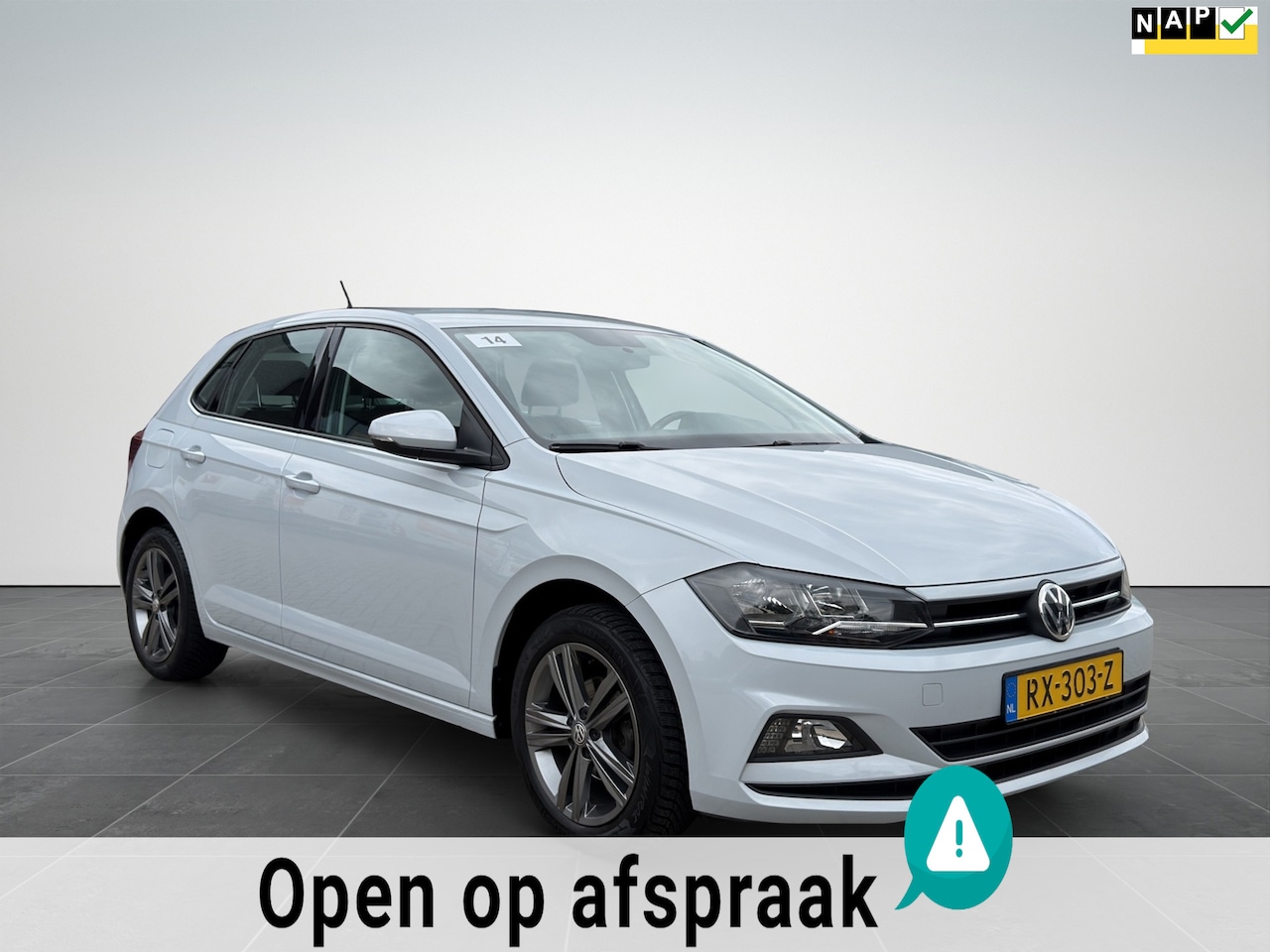 Volkswagen Polo - 1.0 TSI Babyblauw|Airco|Adaptive|Carplay - AutoWereld.nl