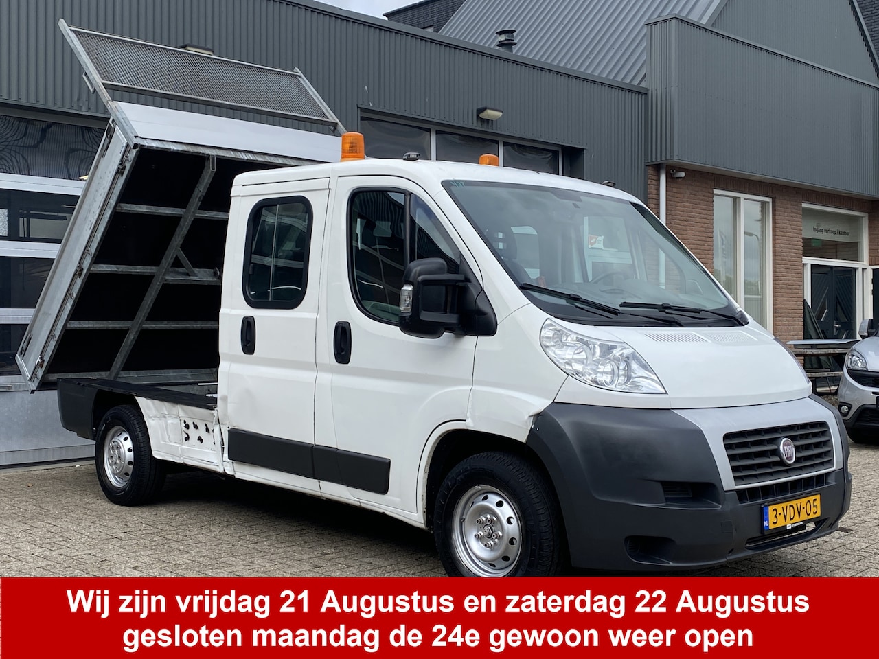 Fiat Ducato - 35L 3.0 CNG Loopt op 3 Cilinders !!! ( drei cilinder )  engine runs on 3 cylinders !! Clim - AutoWereld.nl