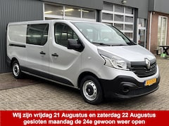 Renault Trafic - 1.6 dCi T29 L2H1 DC Marge Btw /Bpm vrij Airco Cruise controle Navigatie Dubbele cabine 1e
