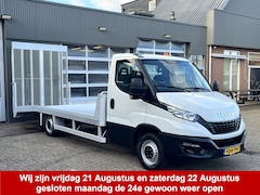 Iveco Daily - 35S14 2.3 Autotransporter Tijhof 5.14 M Luchtvering Airco Cruise controle 3500kg Trekhaak