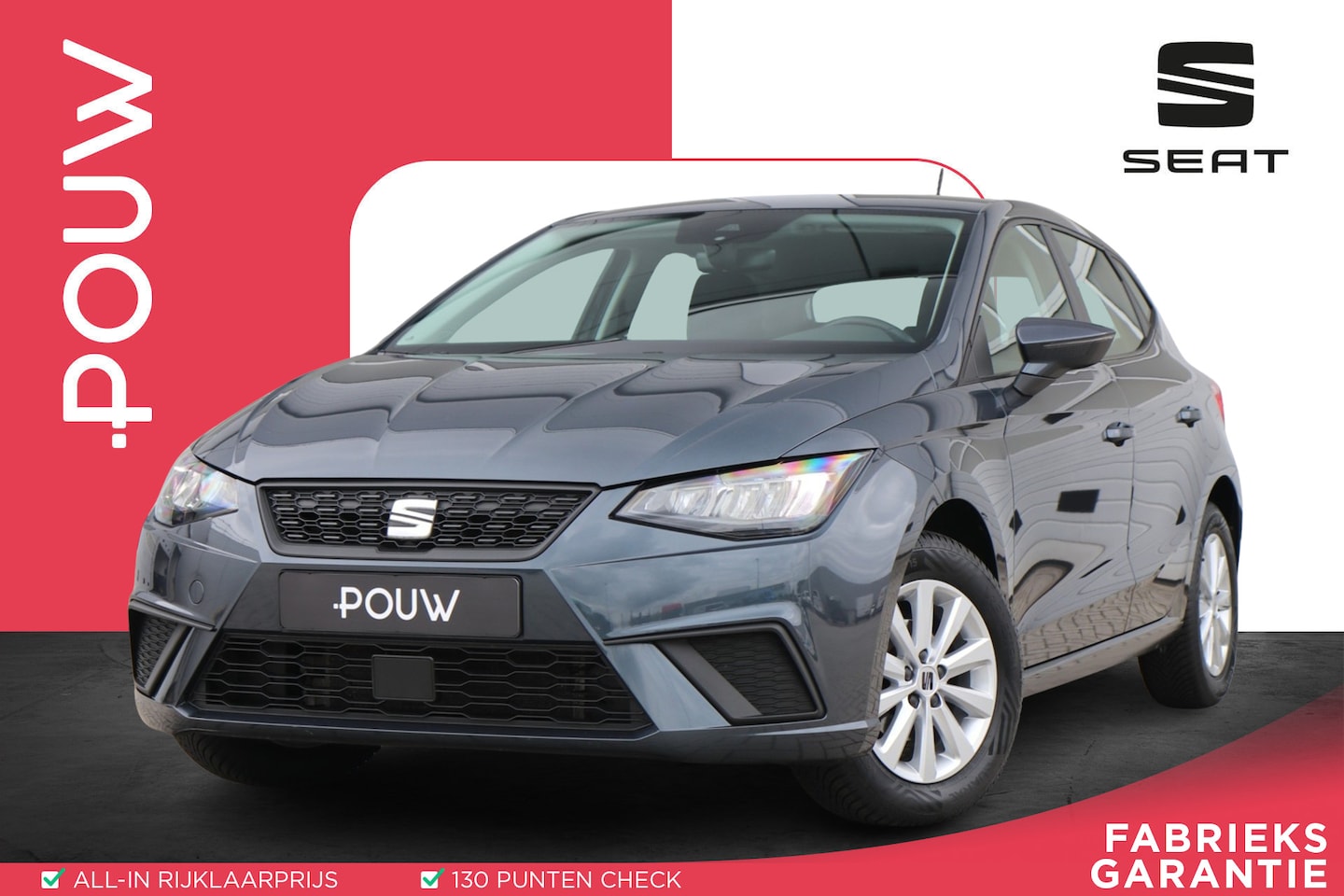 SEAT Ibiza - 1.0 EcoTSI 95pk Style | Cruise Control | Apple CarPlay/ Android Auto | Airco | Parkeersen - AutoWereld.nl