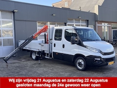 Iveco Daily - 35C17 3.0 410 170PK Automaat Himatic Palfinger Laadkraan Airco Cruise controle Trekhaak 35