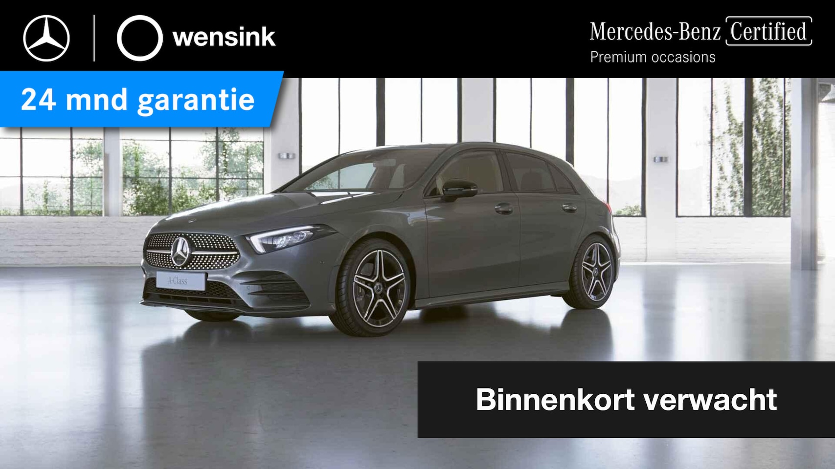 Mercedes-Benz A-klasse - 180 Business Solution AMG | Night | Getint glas | Stoelverwarming | Widescreen | Sfeerverl - AutoWereld.nl