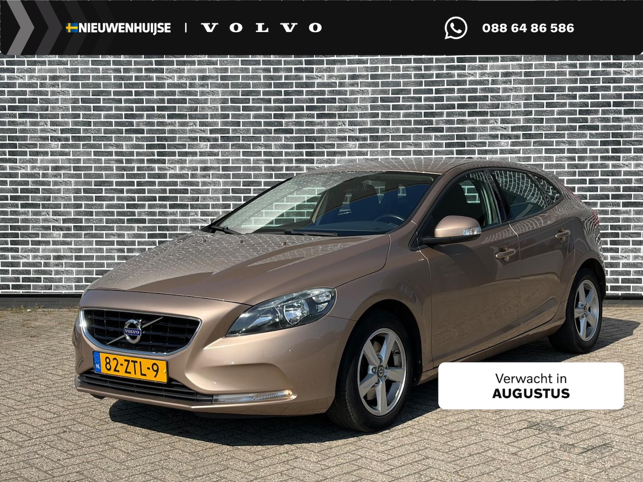 Volvo V40 - 1.6 T3 Kinetic | Trekhaak | RTI Navigatie | High Performance Audio | Bluetooth | Achteruit - AutoWereld.nl
