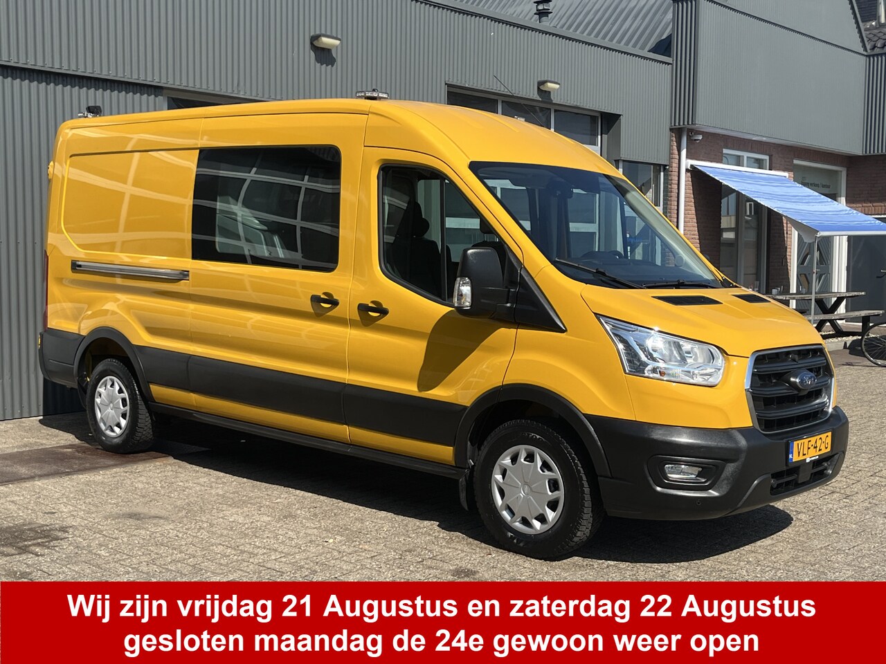 Ford Transit - 350 2.0 TDCI L3H2 DC RWD Airco Cruise control Trekhaak 3500kg trekgewicht Kastinrichting 5 - AutoWereld.nl