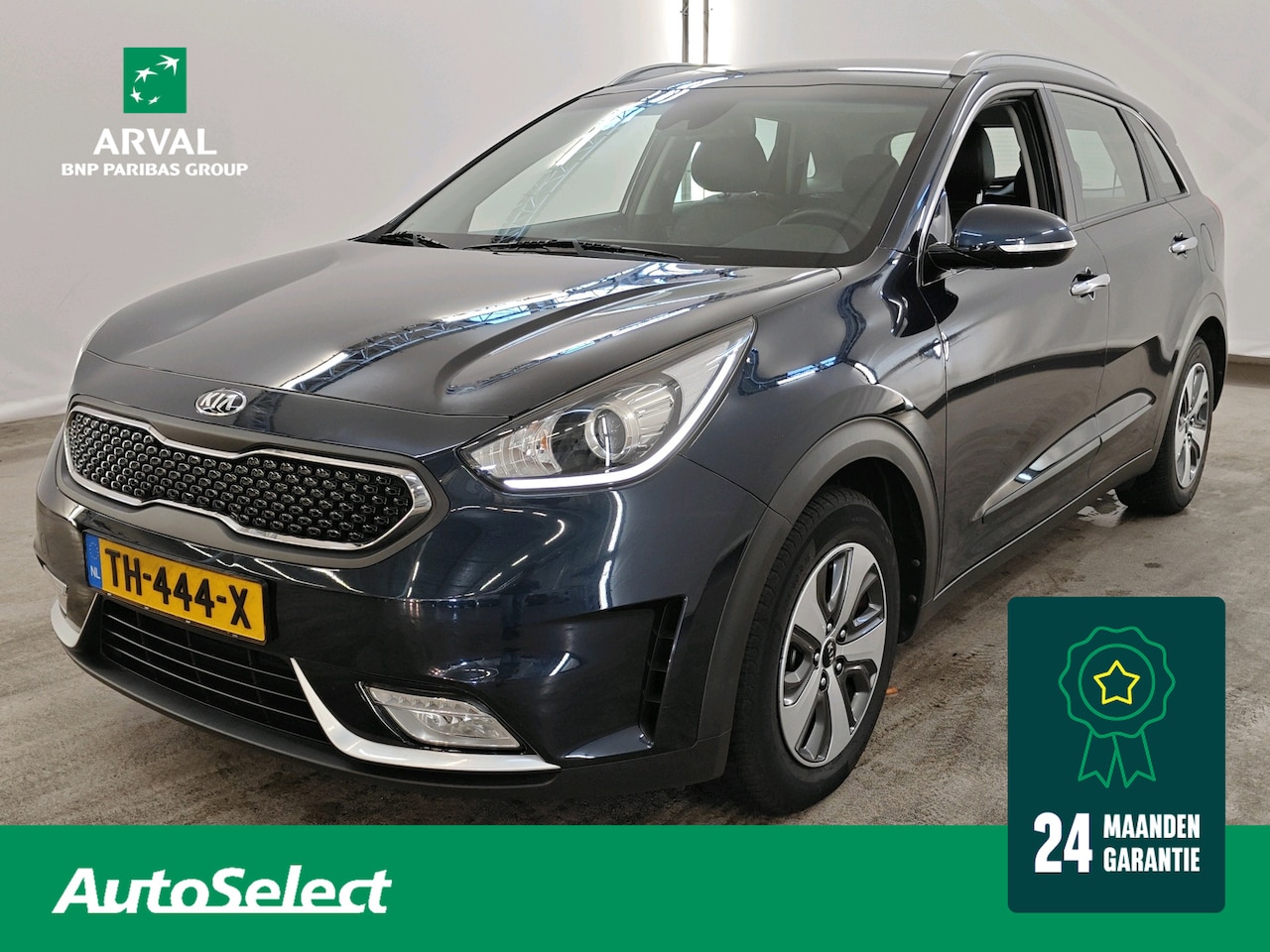 Kia Niro - 1.6 GDi 141pk Automaat Hybrid DynamicLine | Trekhaak | Navi | Apple CarPlay | Camera | Par - AutoWereld.nl