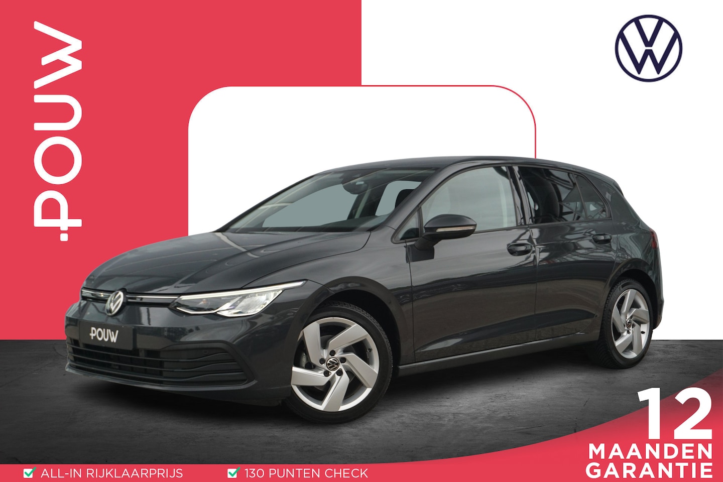 Volkswagen Golf - 1.0 TSI 90pk | Climate controle | Carplay | parkeersensoren voor/achter | Extra Getint Gla - AutoWereld.nl