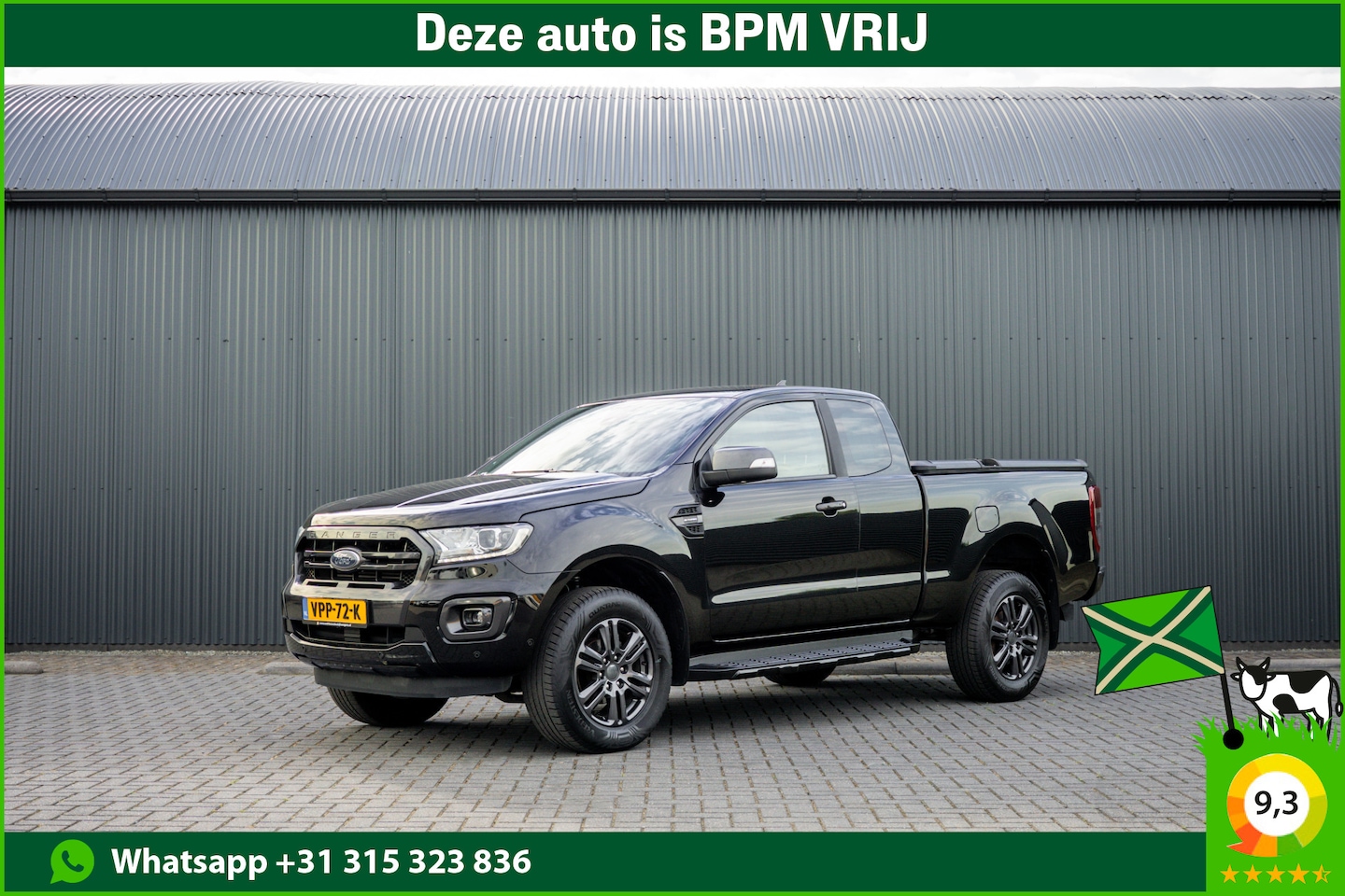 Ford Ranger - 2.0 EcoBlue 4x4 | 213 PK | Automaat | LED | Camera | Cruise | PDC | Airco | Trekhaak - AutoWereld.nl