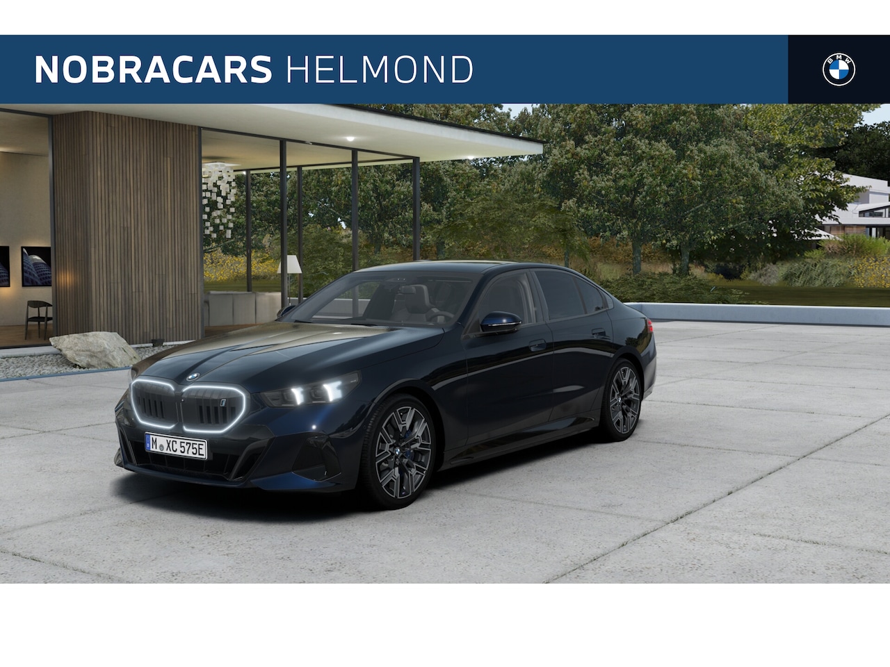 BMW i5 - eDrive40 M Sport / Panoramadak / Trekhaak / Adaptieve LED / Parking Assistant Plus / Stuur - AutoWereld.nl