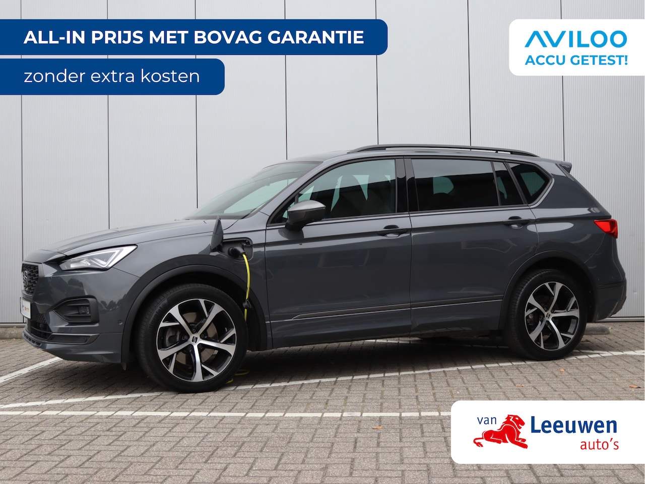 SEAT Tarraco - 1.4 TSI e-Hybrid PHEV FR | Trekhaak | 360 Camera | SOH 89% - AutoWereld.nl