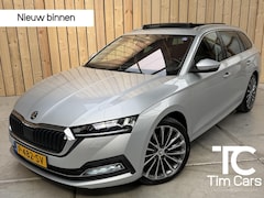 Skoda Octavia Combi - 1.0 e-TSI Business Edition Plus Automaat | Panoramadak | Leer/alcantara bekleding | Stoel