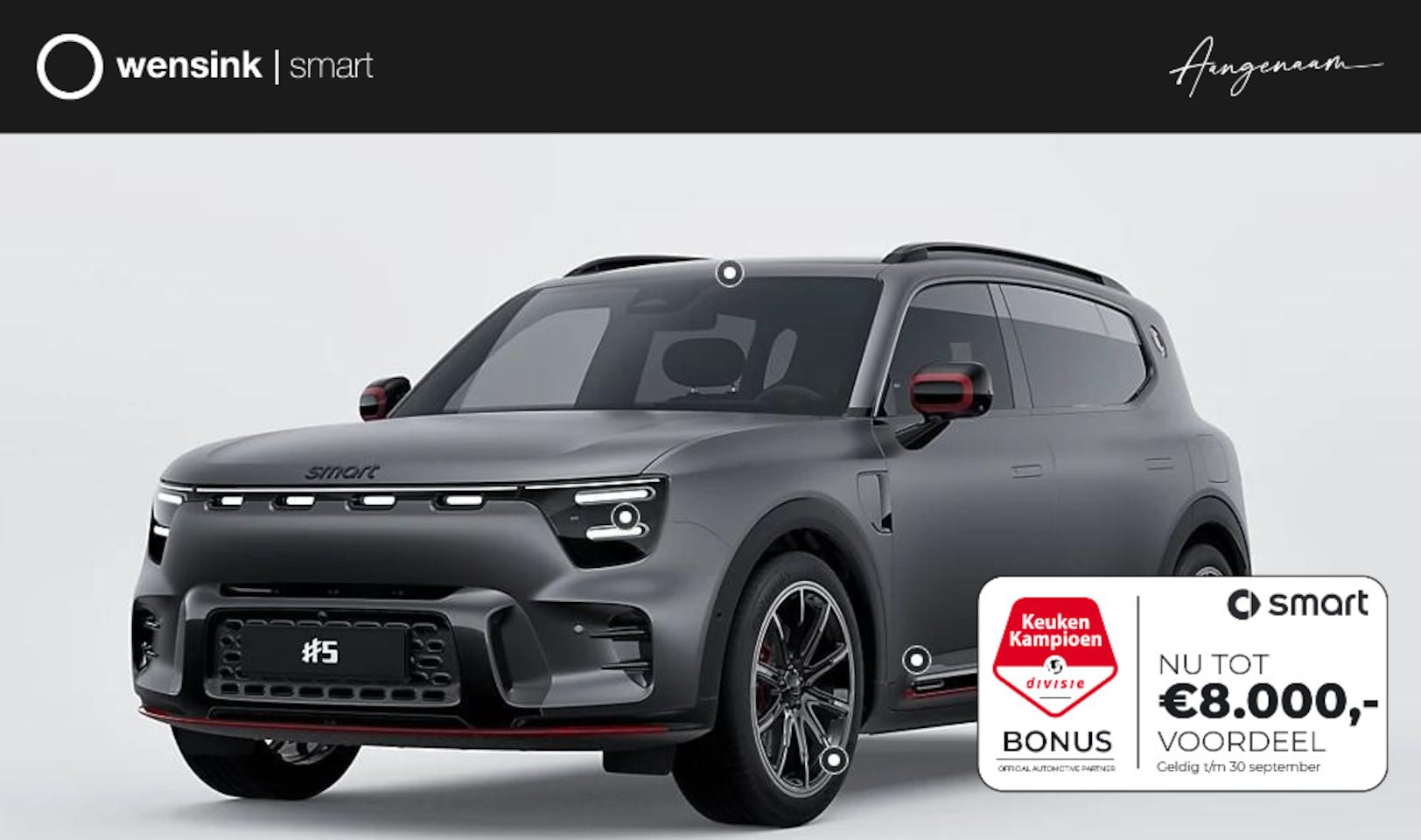 Smart #5 - Brabus 100 kWh | 646 PK! | Drive Pilot | Stuurwiel- & Stoelverwarming voor- & achterin | H - AutoWereld.nl