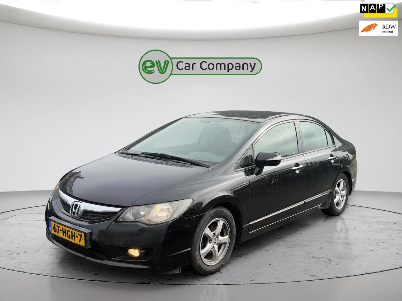 Honda Civic - 1.3 Hybrid | Automaat | Camera | Parkeersensoren | Climate Control | Rijdt en schakelt goe - AutoWereld.nl