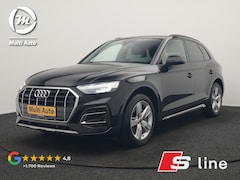 Audi Q5 - 50 TFSI e S Line FACELIFT PHEV 300pk Dealer O.H. | Luchtvering | Adaptive Cruise | Matrix