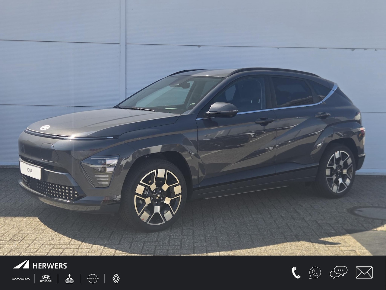 Hyundai Kona Electric - Premium 64.8 kWh ** nieuw uit voorraad leverbaar ** Nu met 3000,- voordeel ** - AutoWereld.nl