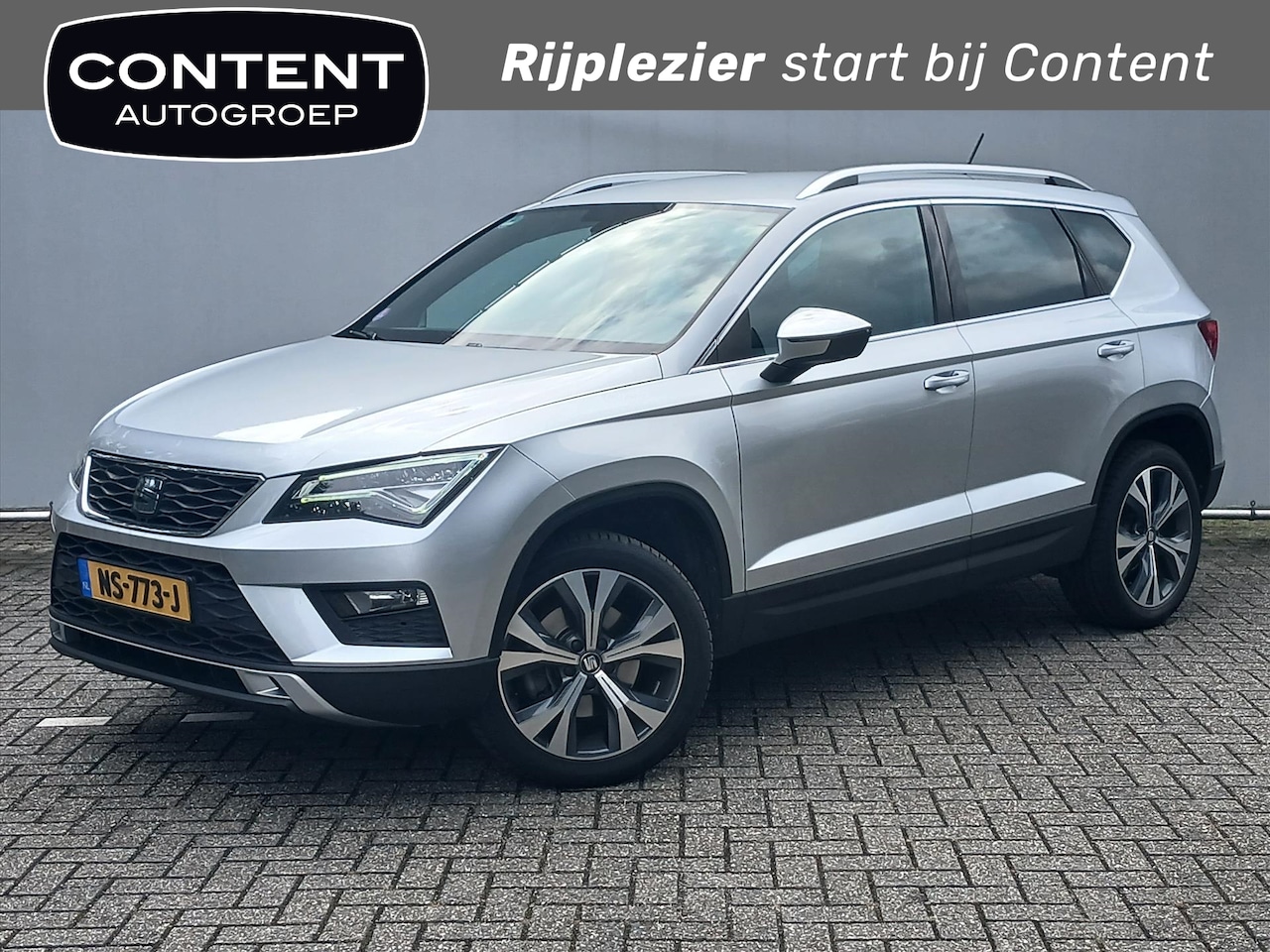 SEAT Ateca - 1.4 EcoTSI Xcellence / Elektrisch Wegklapbare Trekhaak / Navi / Cliamte Control - AutoWereld.nl
