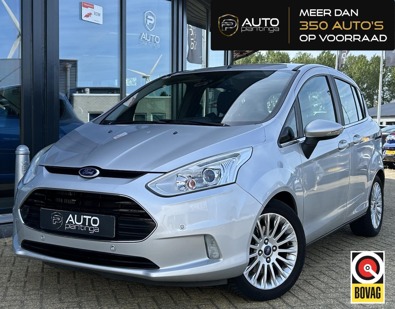 Ford B-Max - 1.0 EcoBoost Titanium 101PK | 1e Eigenaar | NL AUTO | NAP | Trekhaak | Achteruitrijcamera - AutoWereld.nl
