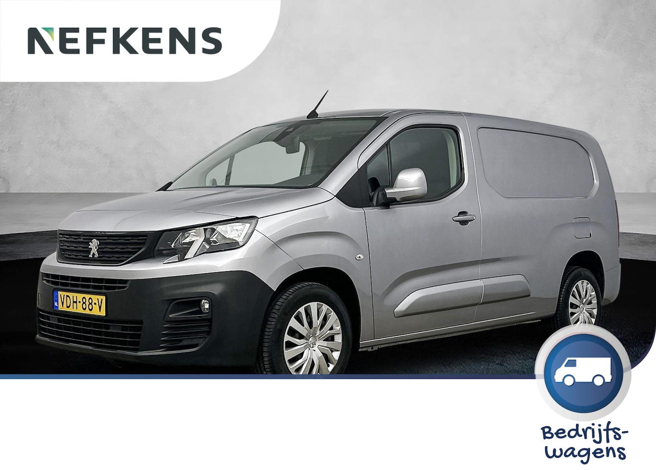 Peugeot Partner - 130pk Asphalt Long | Automaat | AppleCarplay/Android Auto | Airco | Armsteun | Camera | Cr - AutoWereld.nl
