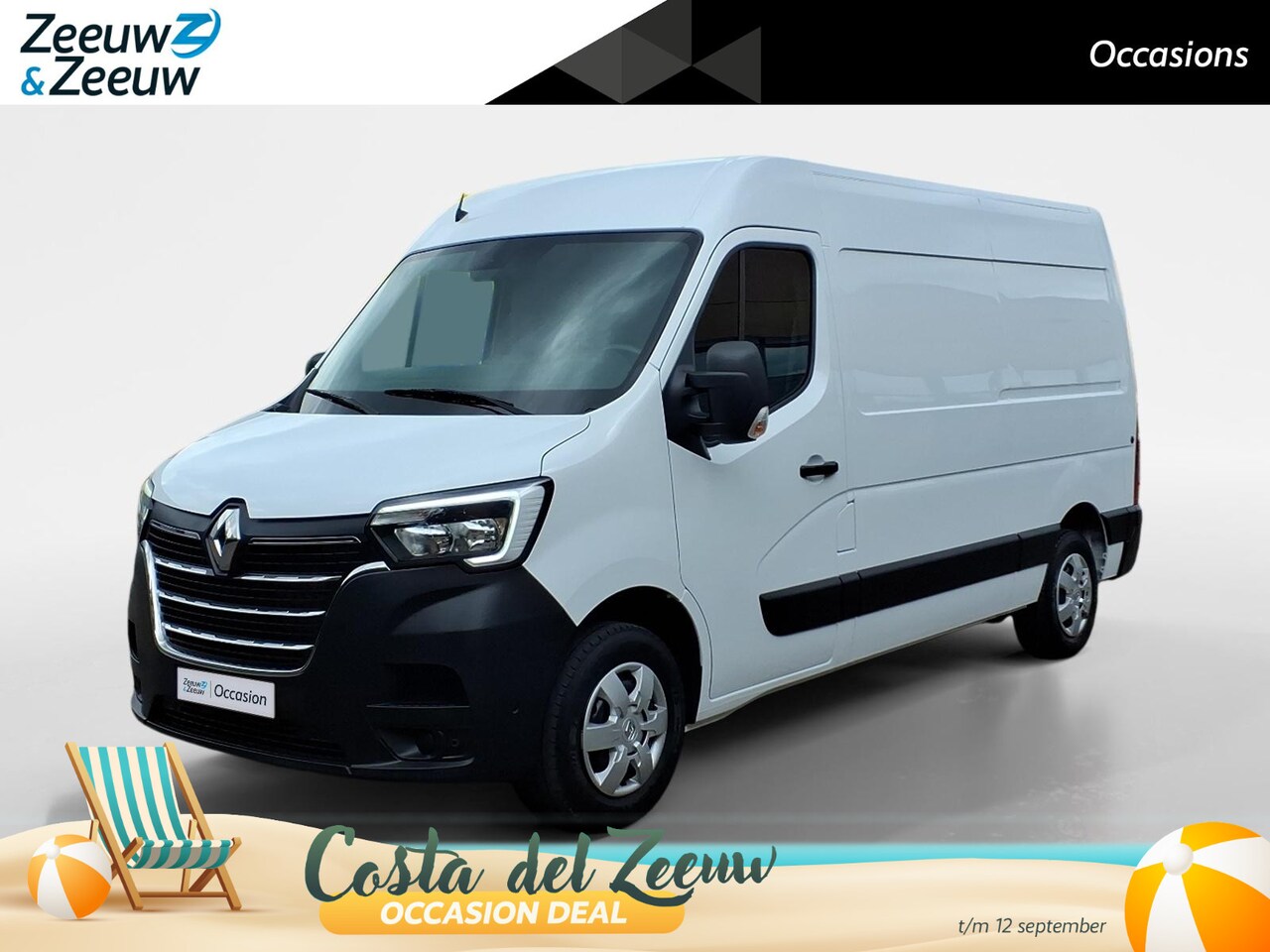 Renault Master - T33 2.3 dCi 135 L2H2 Work Edition Airco | Navigatie | PDC-Camera | Blindspot | 1 jaar Gara - AutoWereld.nl