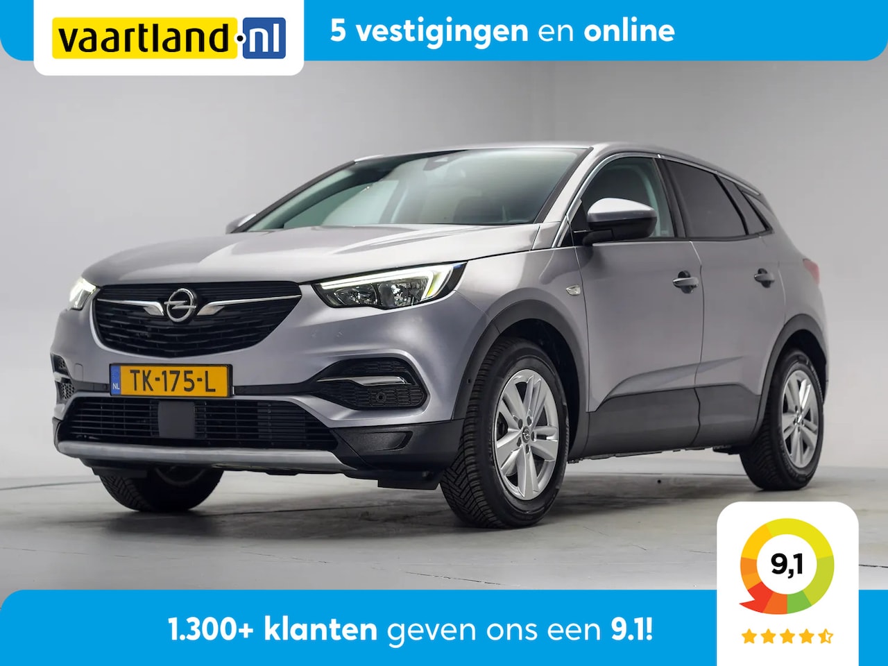 Opel Grandland X - 1.2 Turbo Business Executive [Apple carplay / Android auto Trekhaak Dodehoekdetectie ] - AutoWereld.nl