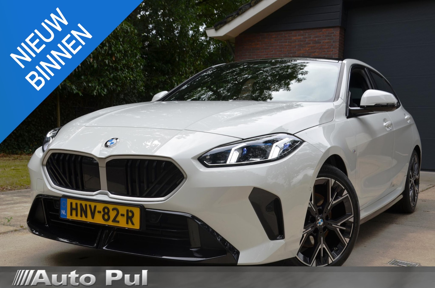 BMW 1-serie - 120 M Sport M Aerodynamica/Led/Pdc/Ecc/Stoelverwarming/Leer/Achteruitrijcamera/Premium pac - AutoWereld.nl