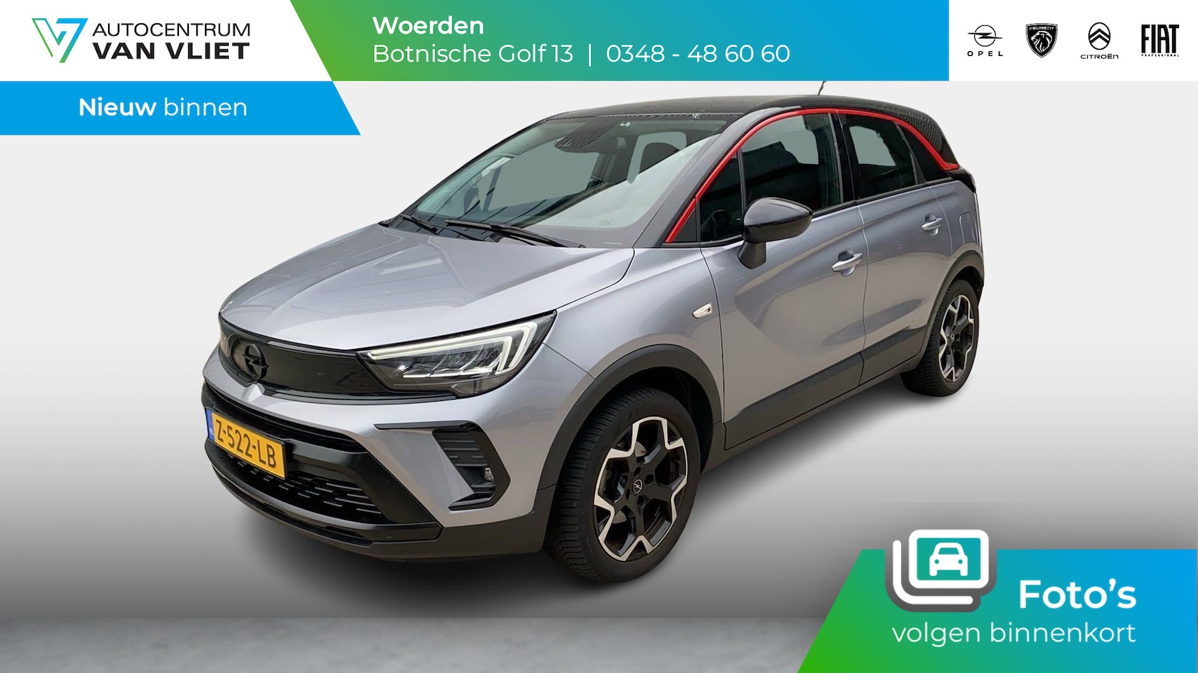 Opel Crossland - 1.2 Turbo GS Line 1.2 Turbo GS Line - AutoWereld.nl