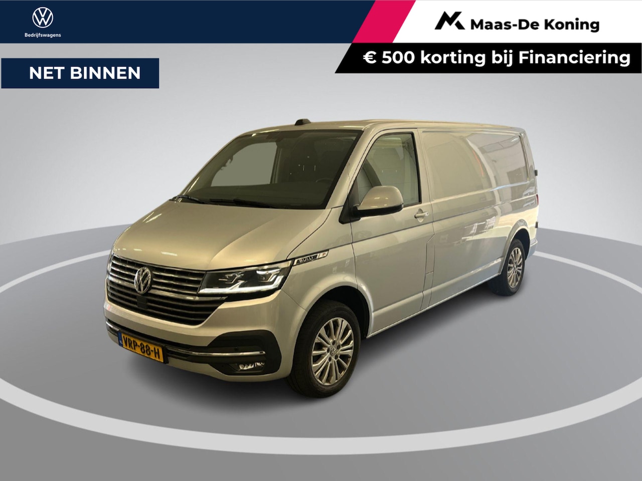 Volkswagen Transporter - 2.0 TDI 150pk DSG L2H3 28 Bulli · Camera · Apple/Android Car Play · Navigatie · Alarm · Tr - AutoWereld.nl