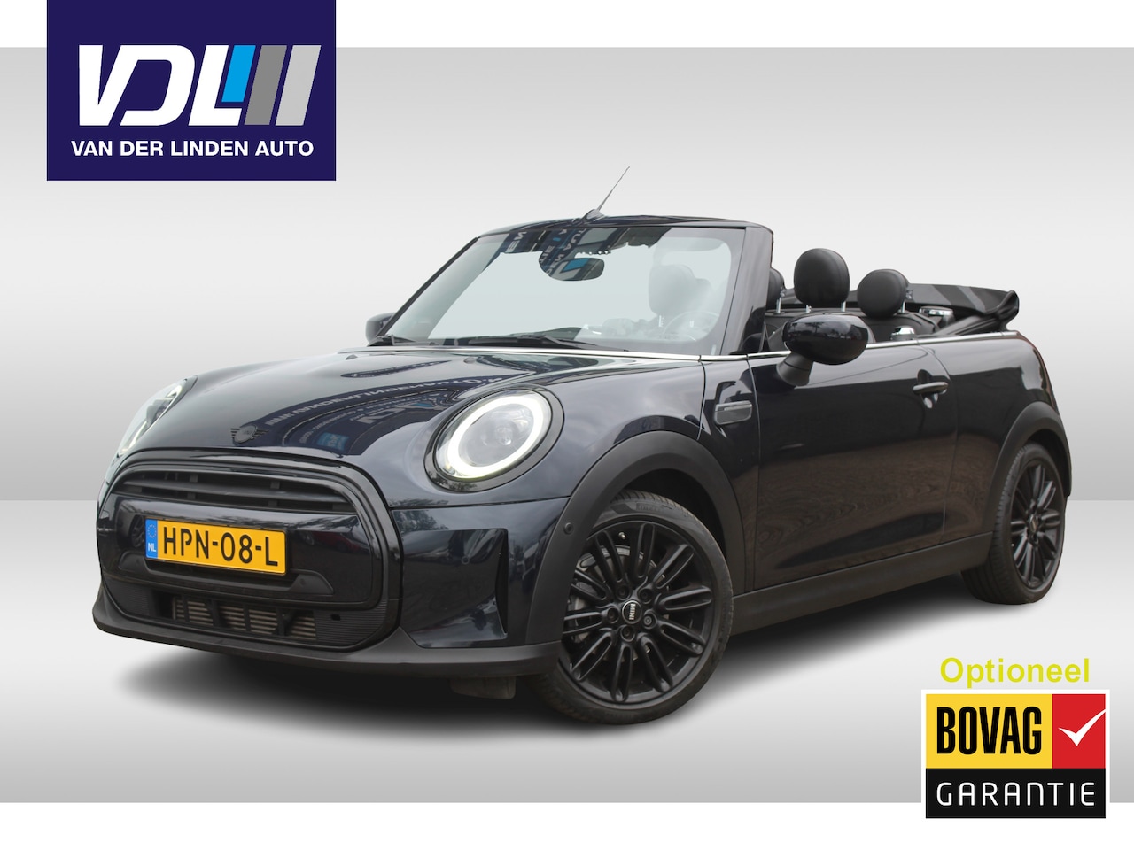 MINI Cabrio - 1.5 Cooper Rockingham GT Stuur - en stoelverwarming l H/K Geluid l Head-up display l Lende - AutoWereld.nl